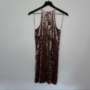 Lord & Taylor Design Lab Velvet Shift Dress